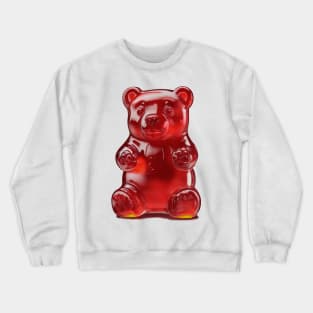 Cute Gummy Bear Candy Design Crewneck Sweatshirt